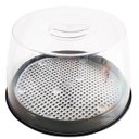 Ver imagem 2 de Queijeira Porta Queijo Frios Tampa Acrílico Transparente Uz Preto