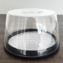 Ver imagem 4 de Queijeira Porta Queijo Frios Tampa Acrílico Transparente Uz Preto