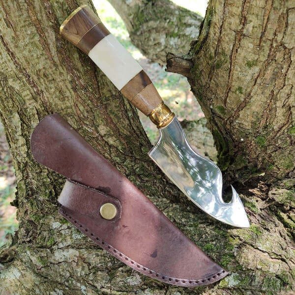 Faca Artesanal Utilitária, Coreadeira Skinner Edc Bushcraft