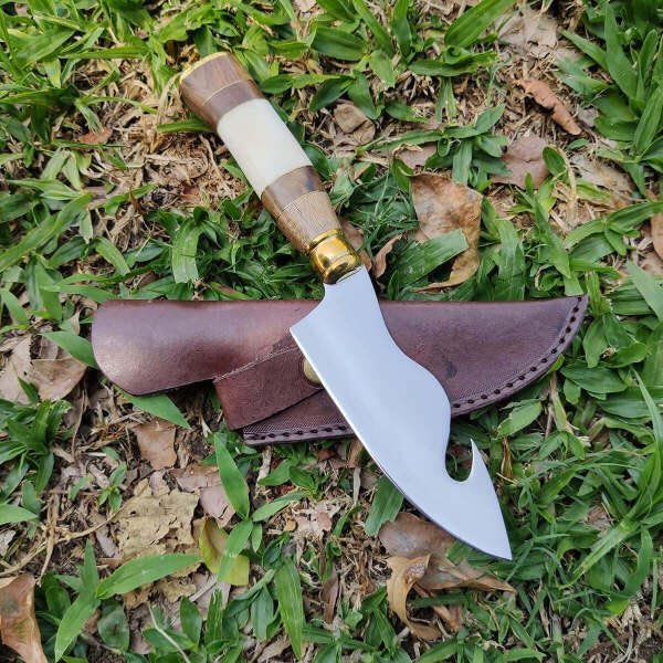 Faca Artesanal Utilitária, Coreadeira Skinner Edc Bushcraft