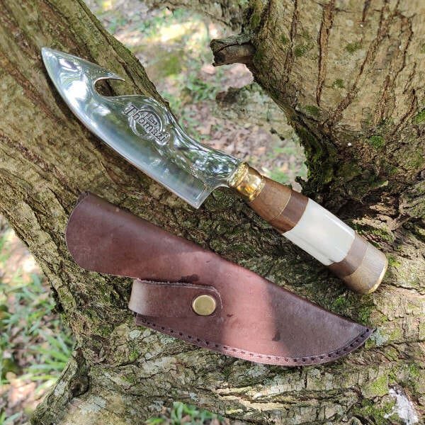 Faca Artesanal Utilitária, Coreadeira Skinner Edc Bushcraft