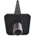 Ver imagem 4 de Braço Para Chuveiro Preto Quadrado Braço de Chuveiro 42,5cm Jiwi Metais