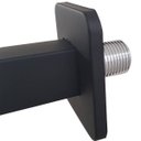Ver imagem 6 de Braço Para Chuveiro Preto Quadrado Braço de Chuveiro 42,5cm Jiwi Metais