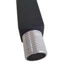 Ver imagem 5 de Braço Para Chuveiro Preto Quadrado Braço de Chuveiro 42,5cm Jiwi Metais