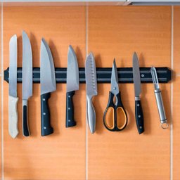Barra Magnética Imã Facas Ferramentas 38cm Plenus Tramontina - 4