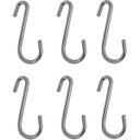Ver imagem 5 de Barra para Cozinha Suporte Organizador Porta Talheres com 6 Ganchos
