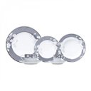 Ver imagem 1 de Aparelho de Jantar 42 Peças Porcelana Flower Wolff Rojemac