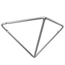 Ver imagem 1 de Suporte Mão Francesa Triangular Prateleira Aramado Estilo Industrial Cromado