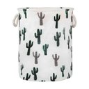 Ver imagem 1 de Cesto Multiuso Roupas Brinquedos Cactus Mor
