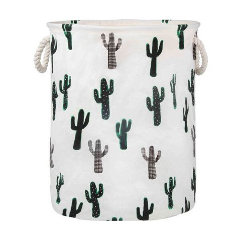 Cesto Multiuso Roupas Brinquedos Cactus Mor
