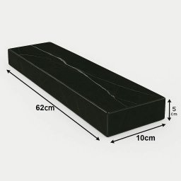 Prateleira em Porcelanato 62x10 Preto Nero - 2