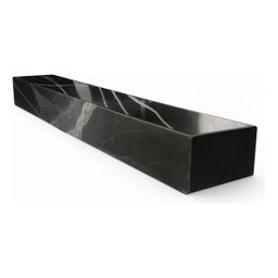 Prateleira em Porcelanato 62x10 Preto Nero - 1
