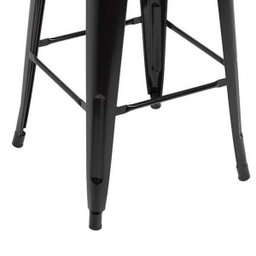 Banqueta Industrial Large Preta Mor - 3