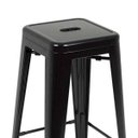 Ver imagem 2 de Banqueta Industrial Large Preta Mor