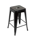 Ver imagem 1 de Banqueta Industrial Medium Preta Mor