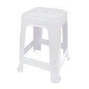 Ver imagem 1 de Banqueta Plástica Bela Vista Branca Até 120kg Mor