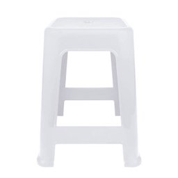 Banqueta Plástica Bela Vista Branca Até 120kg Mor - 2