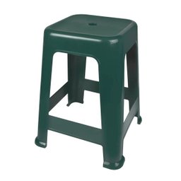 Banqueta Plástica Bela Vista Preta Até 120kg Mor - 1