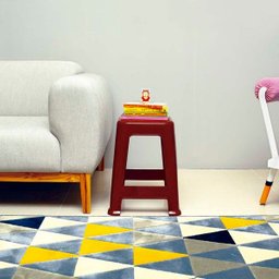 Banqueta Plástica Bela Vista Rubi Até 120kg Mor - 3 Banqueta Plástica Bela Vista Rubi Até 120kg Mor - 3