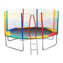 Ver imagem 2 de Cama Elástica Pula Pula 3,05m Infantil Colorida 100% Nacional Suporta até 335 Kg