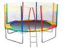 Ver imagem 2 de Cama Elástica Pula Pula 3,05m Infantil Colorida 100% Nacional Suporta até 335 Kg