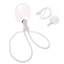 Ver imagem 1 de Lupa de Pescoço Apoio Mesa Aumento 5x Haste Flexivel Idoso Leitura Trabalho Vista Cansada Visualizaç