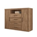 Ver imagem 3 de Cômoda para Quarto 2 Portas 4 Gavetas 1 Nicho Master