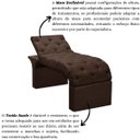 Ver imagem 5 de Maca Estofada Estética Cílios Regulável Spa Suede Ana Clara:marrom