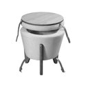 Ver imagem 3 de Puff Decorativo Baú Flex Tampo para Mesa Centro Zeus