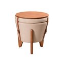 Ver imagem 7 de Puff Decorativo Baú Flex Tampo para Mesa Centro Zeus