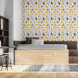 Papel Parede Adesivo Simpsons Homer Marge Bart Lisa Maggie - 2