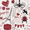 Papel de Parede Adesivo Quarto Teens Paris Romântica Love - 2