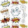 Papel de Parede Adesivo Quarto Teens Pop Art Comic Speech - 2