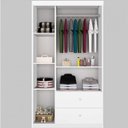 Ver imagem 2 de Guarda-Roupa de Bebê 3 Portas 2 Gavetas Alvin
