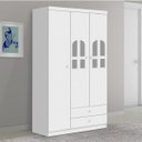 Ver imagem 1 de Guarda-Roupa de Bebê 3 Portas 2 Gavetas Alvin