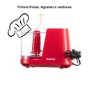 Ver imagem 5 de Mini Processador de alimentos Amvox  APR 1001 Red (220V)