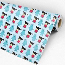 Papel de Parede Adesivo Infantil Monstros SA Boo Sulley - 3