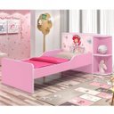 Ver imagem 1 de Mini Cama Infantil Baú Liz Moranguinho J&A Móveis