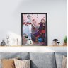 Quadro Decorativo Moldura Preta 30x40cm Frozen - 1