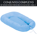Ver imagem 4 de Ninho Redutor Aconchego Bebê Recém-nascido Conforto:azul