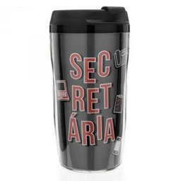 Copo para Viagem Pequeno Profissão Secretária - 1