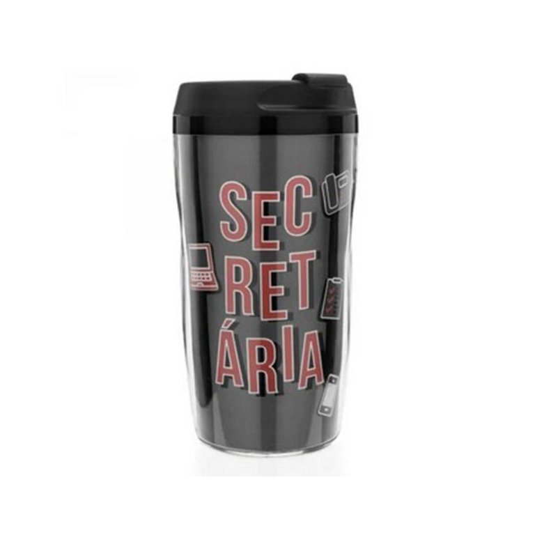 Copo para Viagem Pequeno Profissão Secretária