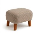 Ver imagem 7 de Poltrona Amamentação Soft Bouclé Base Balanço com Puff:Cappuccino