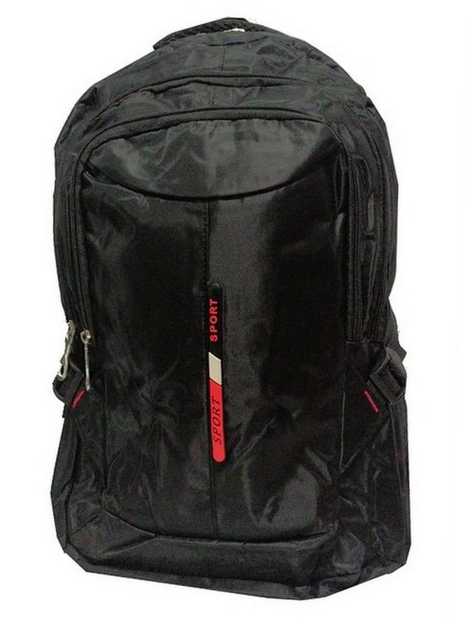 Mochila Grande Esportiva Escolar Faculdade Preta 15 L - 4