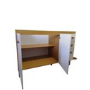 Ver imagem 4 de Gabinete de Cozinha Aurora 120cm Freijó/off White S/tampo - Nathan