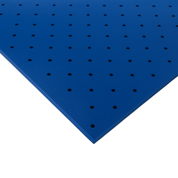Chapa Perfurada Pegboard 30 X 30 Cm - Azul - 2