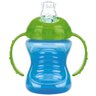 Copo de Treinamento Infantil Bebê Copinho de Transição Criança Com Alça 240ml Bico de Silicone Nuby  - 2