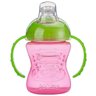 Copo de Treinamento Infantil Bebê Copinho de Transição Criança Com Alça 240ml Bico de Silicone Nuby  - 1