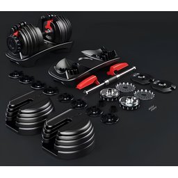 Halter Dumbbell Ajustável até 24kg Musculação - 3