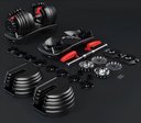 Ver imagem 3 de Halter Dumbbell Ajustável até 24kg Musculação